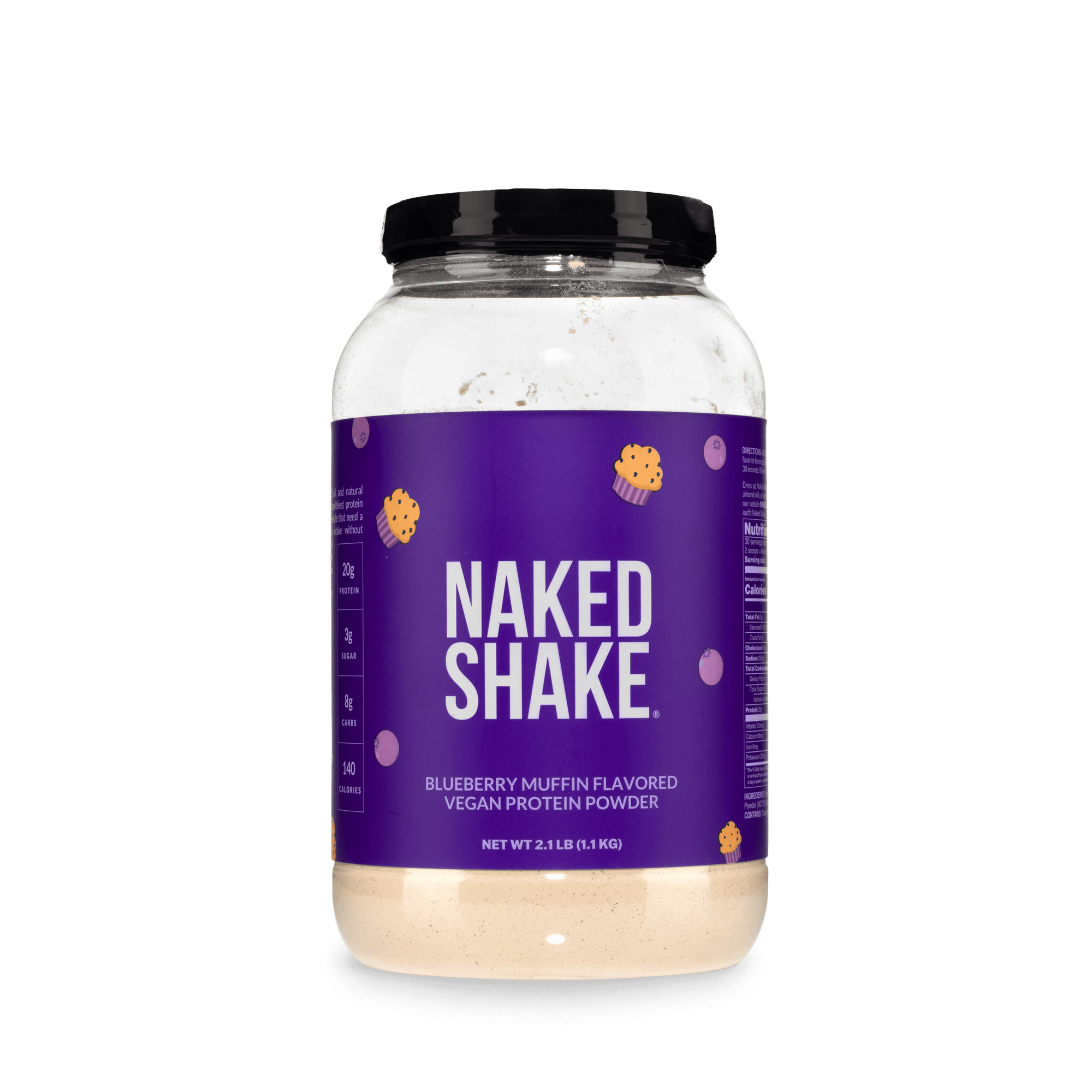 Blueberry Muffin Protein Shake | Naked Shake - 30 Servings