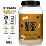 Batido de proteína vegana con arándanos y manteca de maní | Naked Shake - 30 porciones
