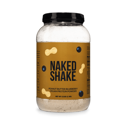 Batido de proteína vegana con arándanos y manteca de maní | Naked Shake - 30 porciones