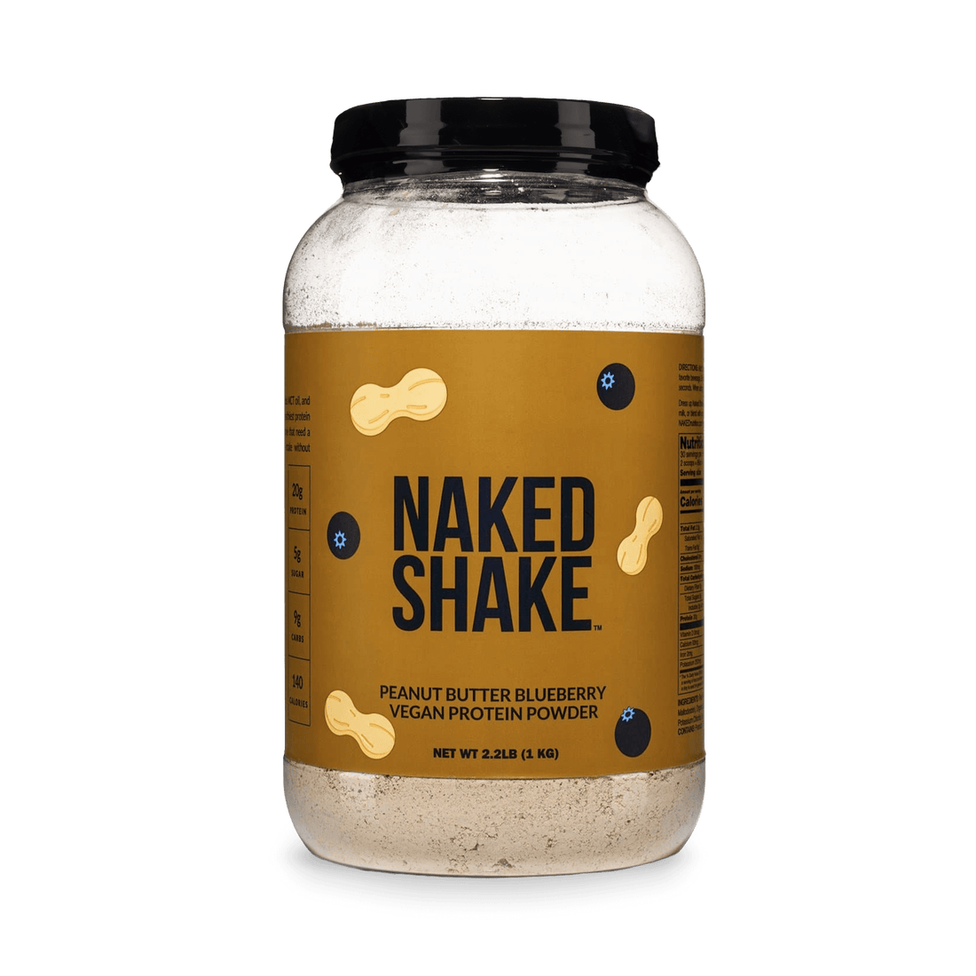 PB Blueberry Vegan Protein | Naked Shake - 30 Servings