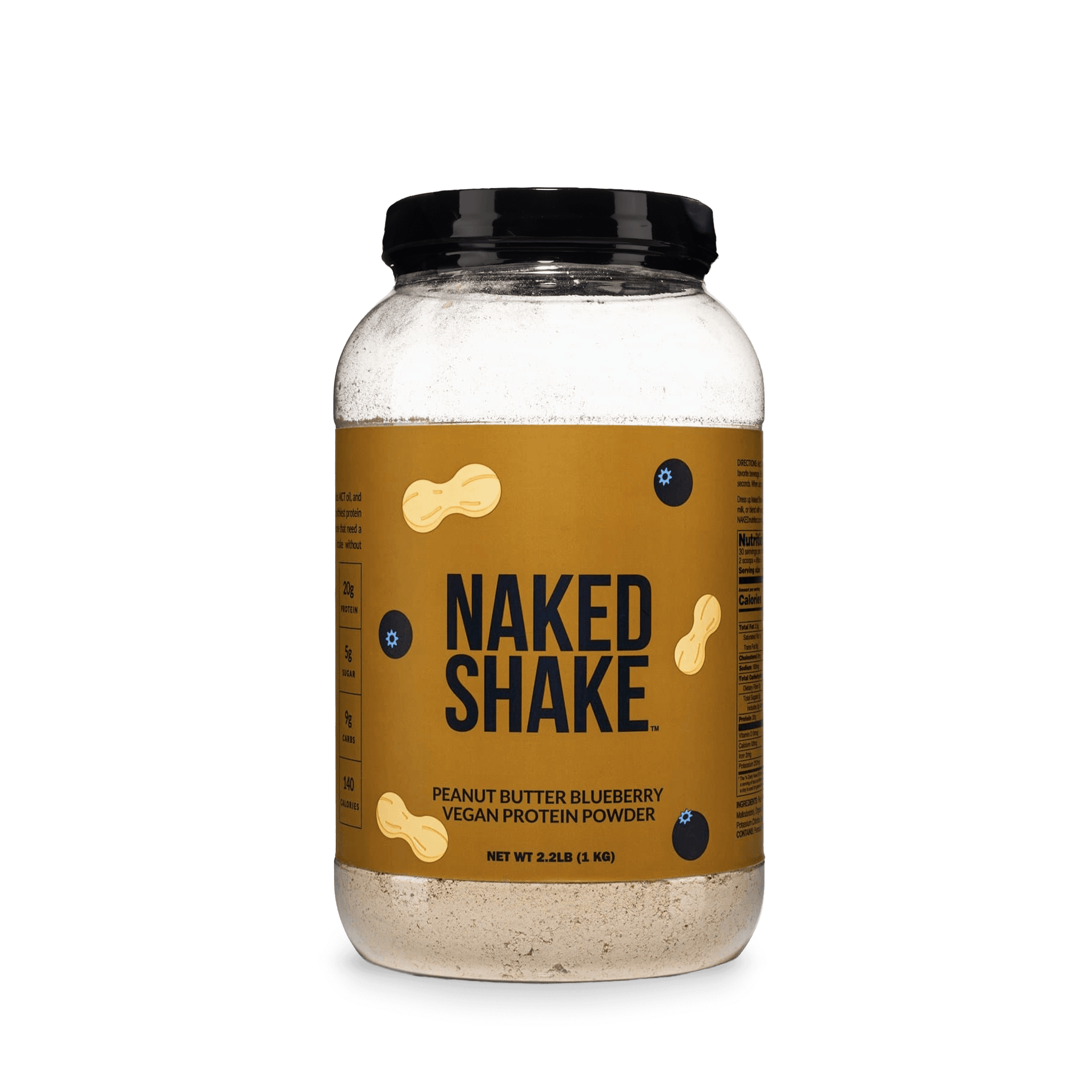 PB Blueberry Vegan Protein | Naked Shake - 30 Servings