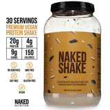 Chocolate PB Protein Shake | Naked Shake - 30 Servings