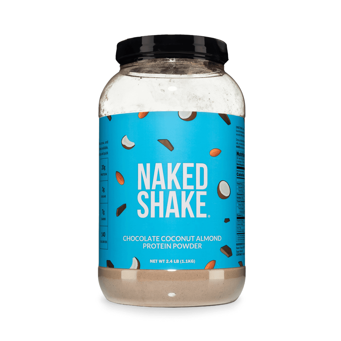 Batido de proteína de chocolate, coco y almendras | Naked Shake - 30 porciones