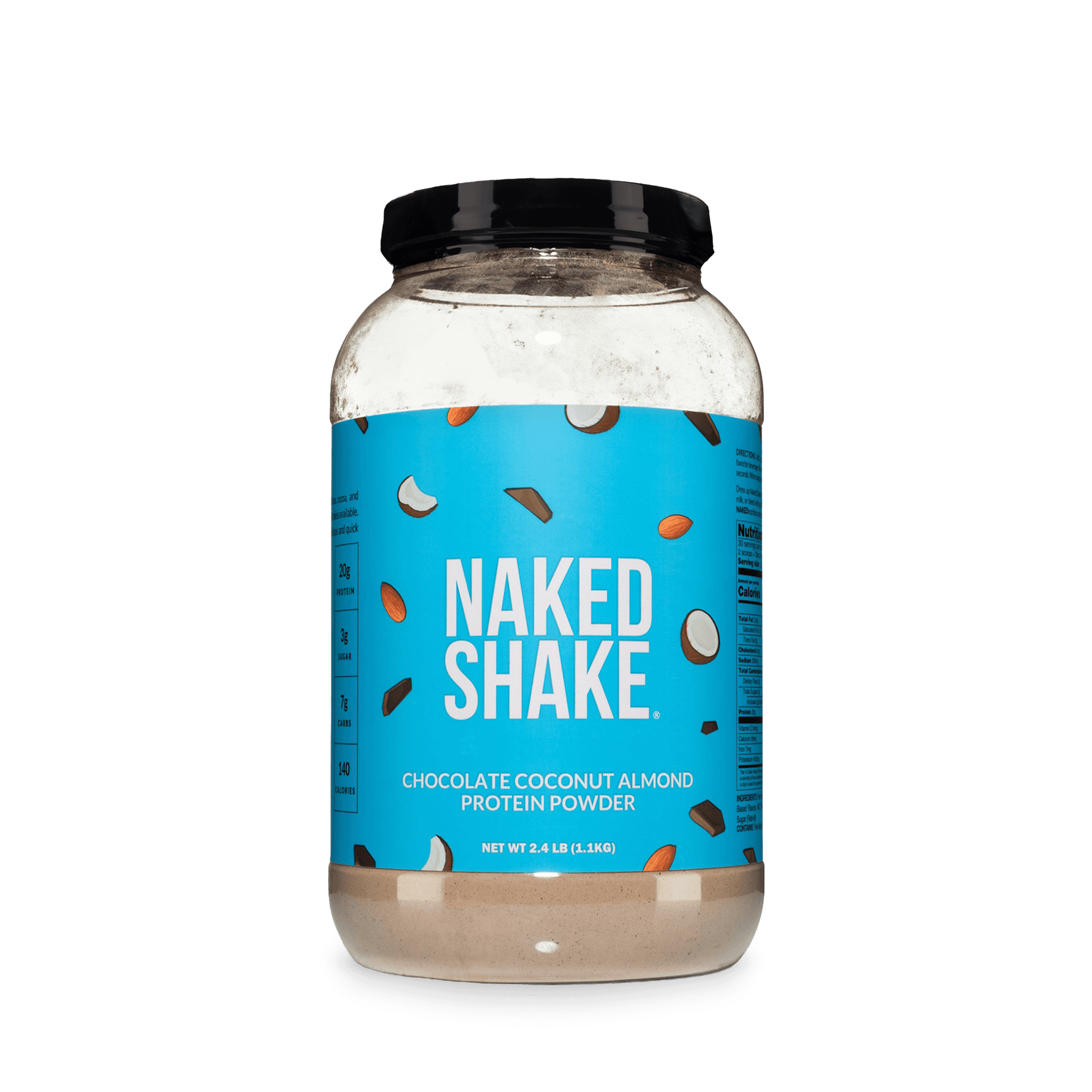Chocolate Coconut Almond Protein Shake | Naked Shake - 30 Servings
