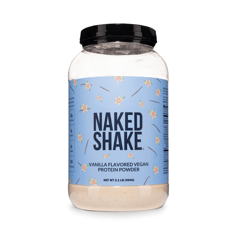 Naked Shake vanilla vegan protein powder for women