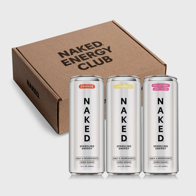 Kits de Muestra de Energía Espumosa | Bebidas Energéticas Espumosas Naked - Kits de Muestra