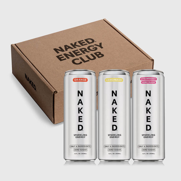Sparkling Energy Sample Kits | Naked Sparkling Energy Drinks - Sample Kits