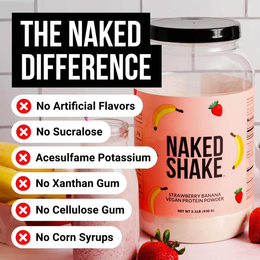 strawberry banana protein shakes
