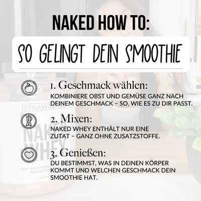 Molkenproteinpulver aus Weidehaltung | Naked Molke - 450g