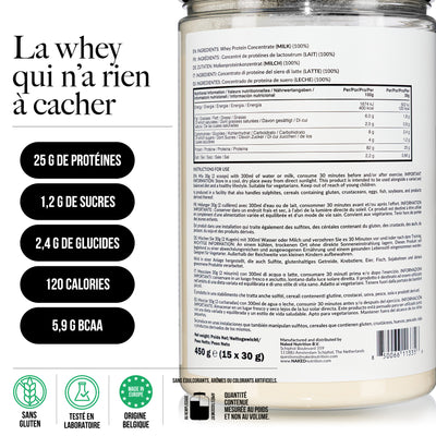 Protéine de Whey en Poudre | Naked Whey - 450g