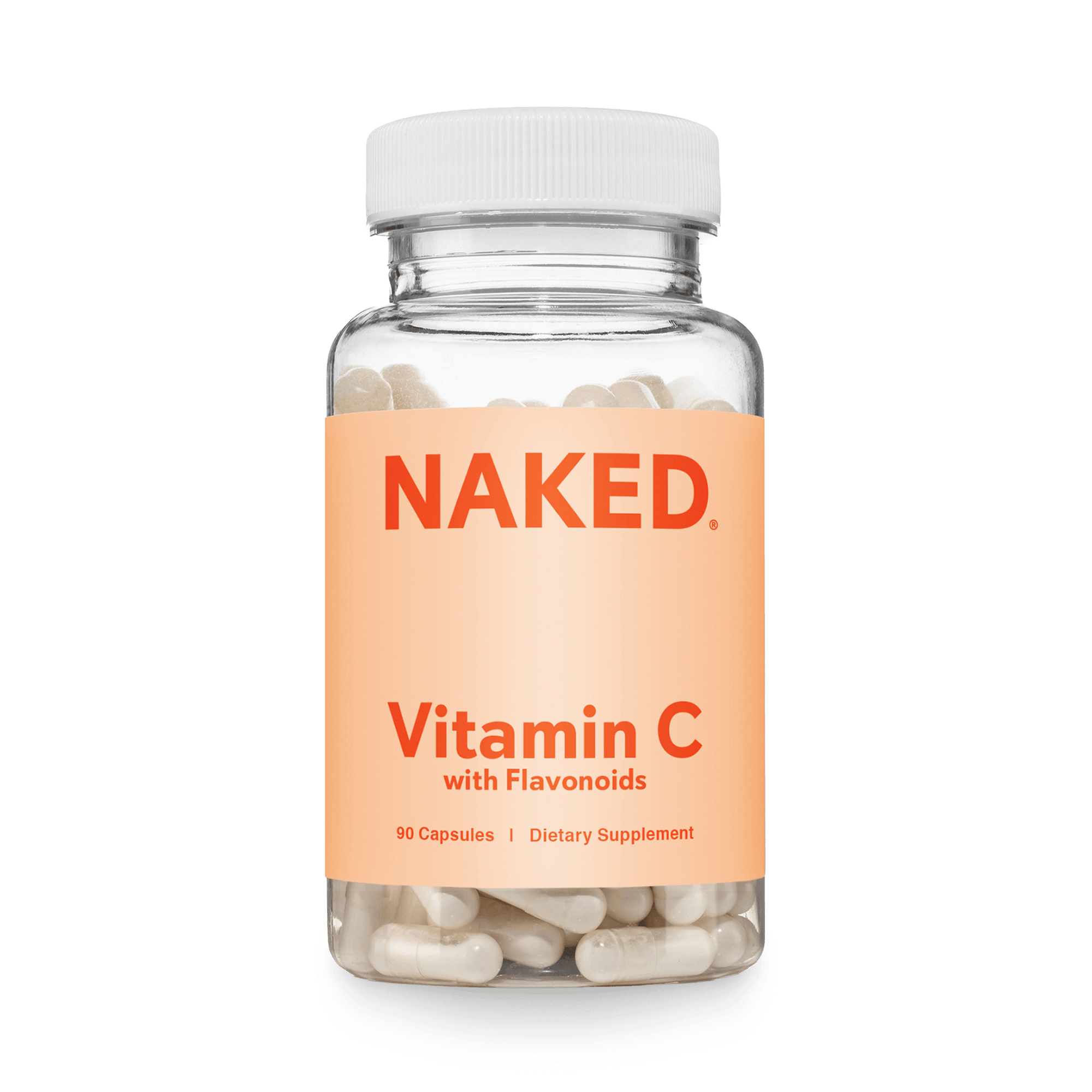 Daily Vitamin C Supplement | Naked Vitamin C - 90 Capsules