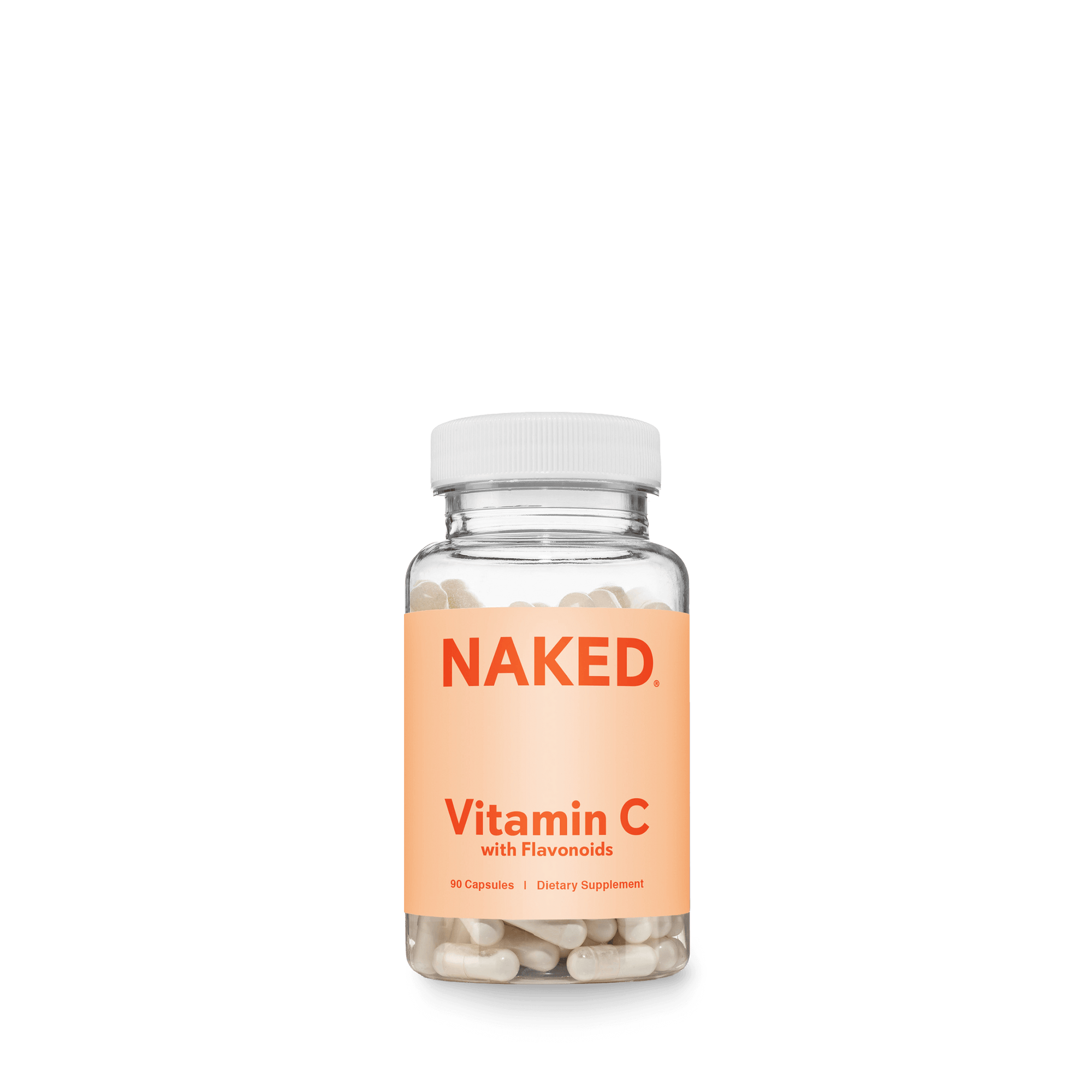 Daily Vitamin C Supplement | Naked Vitamin C - 90 Capsules