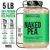 Vanilla Pea Protein Powder | Naked Vanilla Pea - 5LB