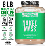 chocolate peanut butter vegan mass 