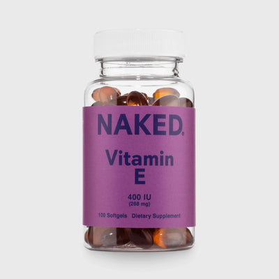 Daily Vitamin E Supplement | Naked Vitamin E - 100 Softgels