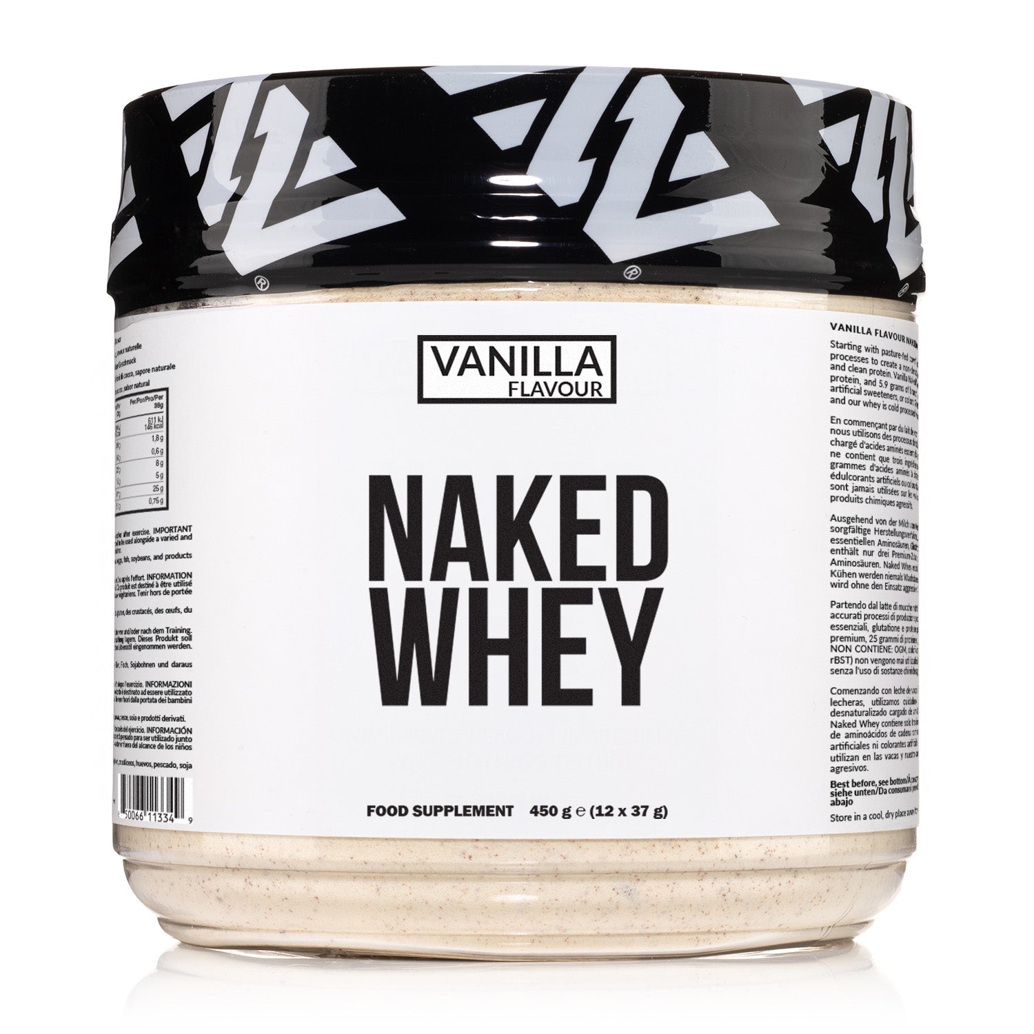 Vanilla Whey Protein Powder | Naked Vanilla Whey - 450g