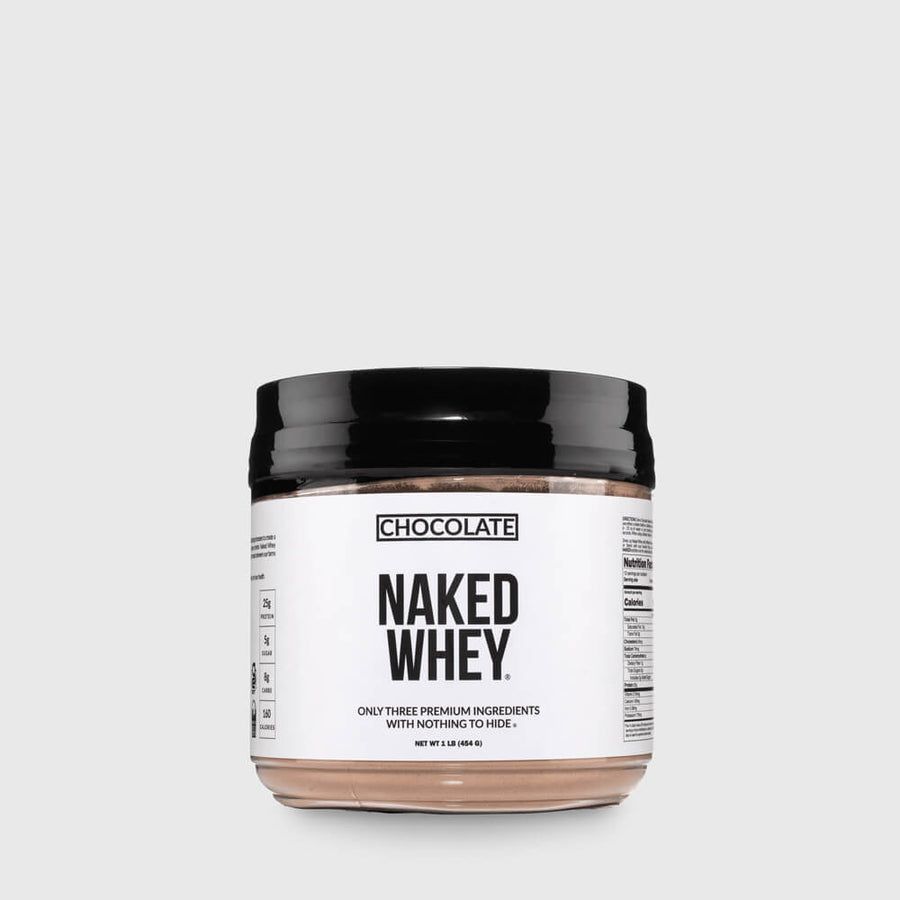 Chocolate Whey Protein Powder 1lb | Naked Chocolate Whey - 1LB