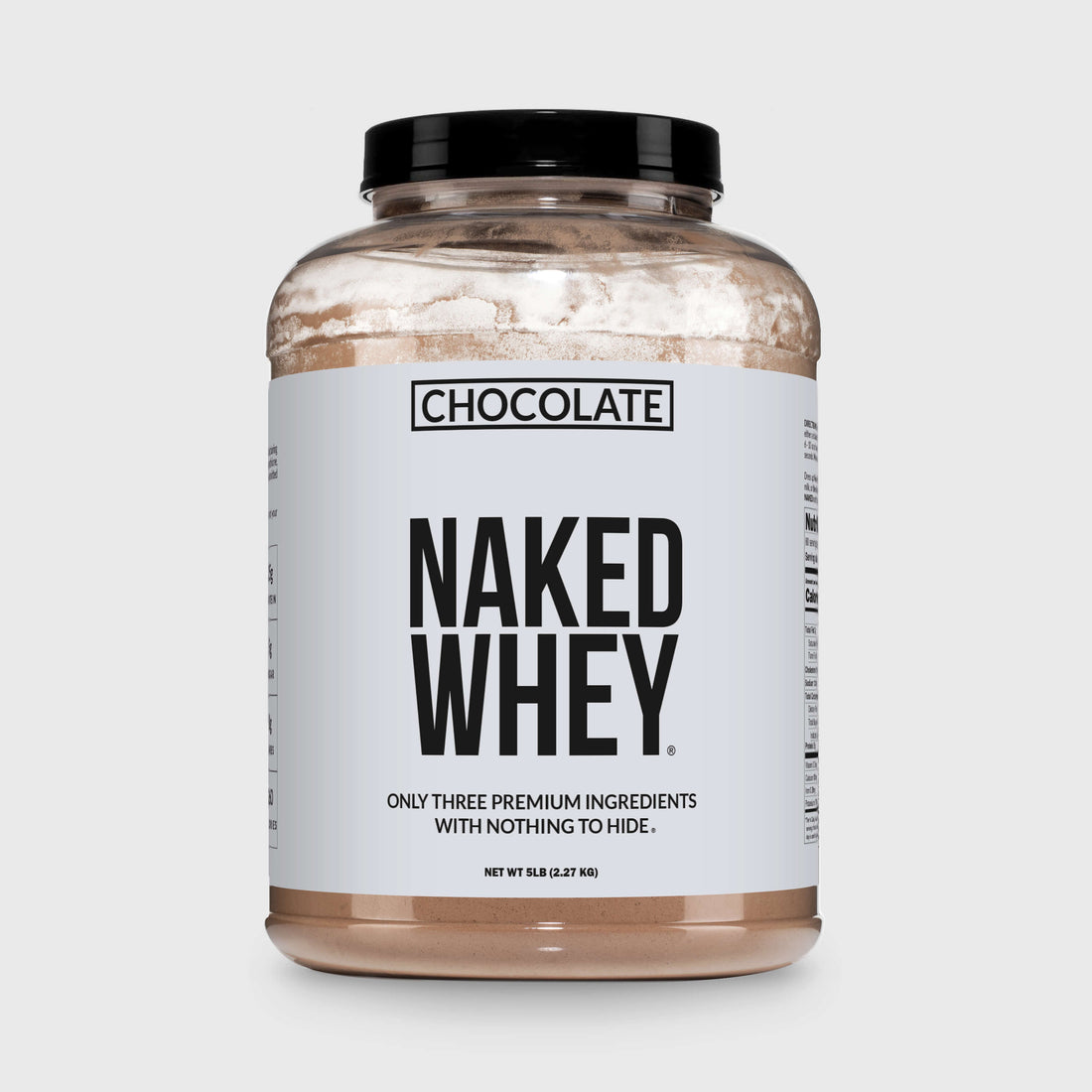 Chocolate Whey Protein Powder | Naked Chocolate Whey - 5LB