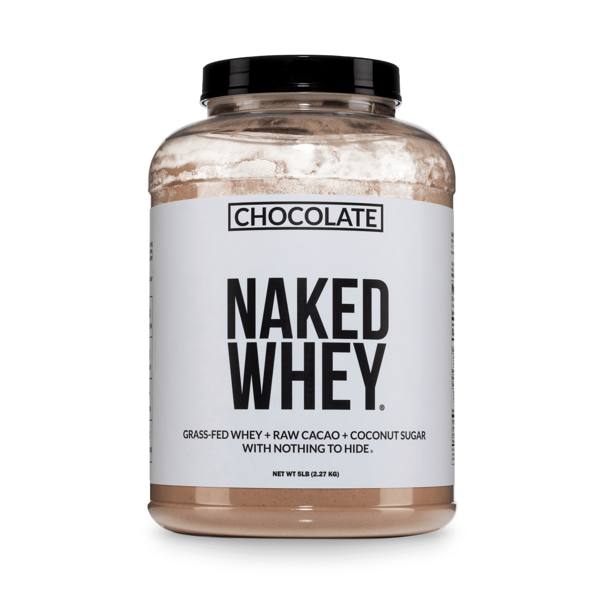 Chocolate Whey Protein Powder | Naked Chocolate Whey - 5LB