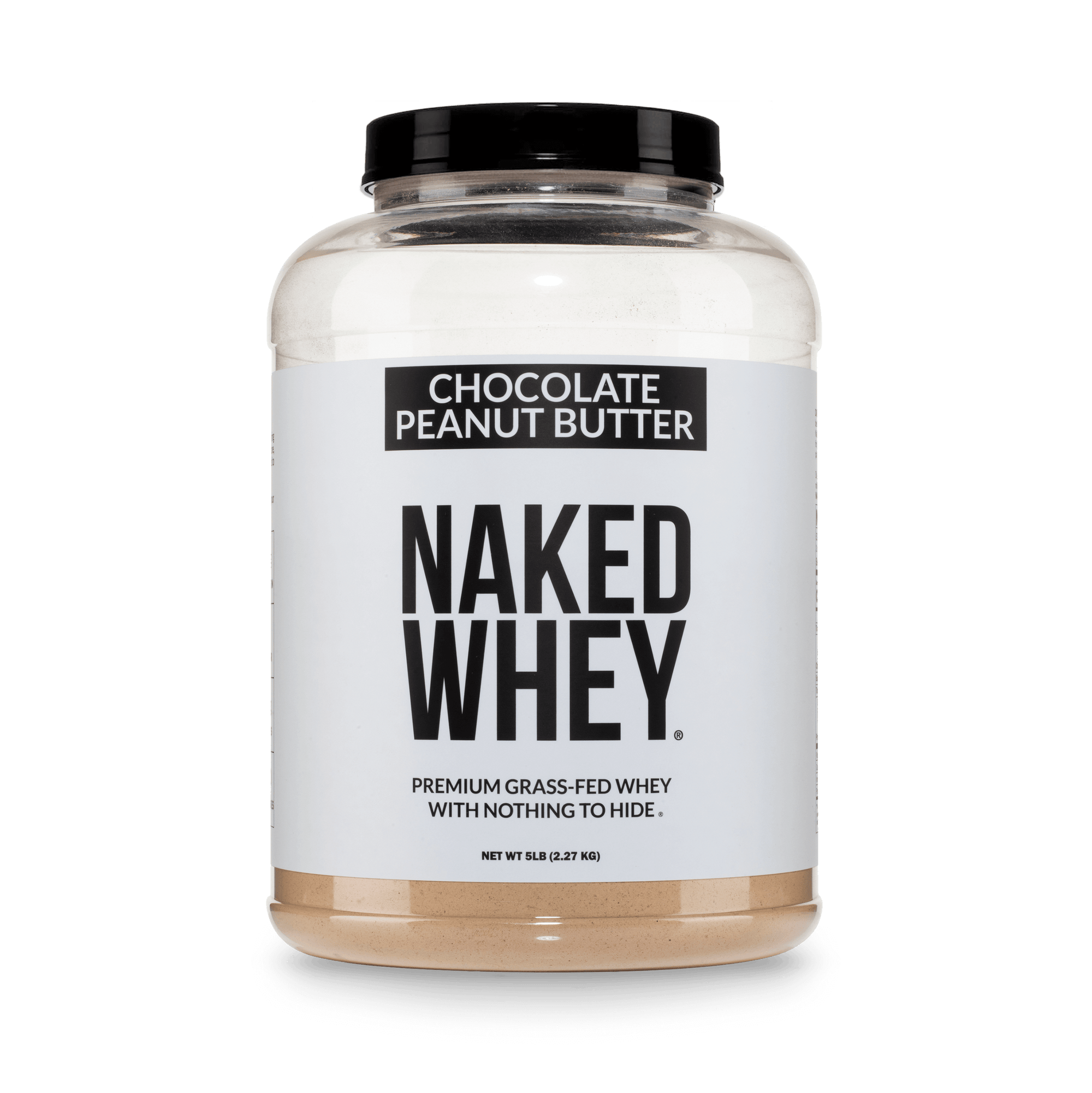 Chocolate Peanut Butter Whey Protein Powder | Naked Whey - 5LB