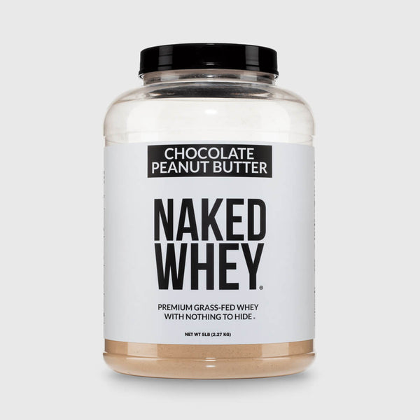 Chocolate Peanut Butter Whey Protein Powder | Naked Whey - 5LB