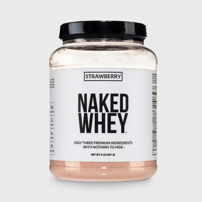 Strawberry Whey Protein Powder | Naked Strawberry Whey - 2LB
