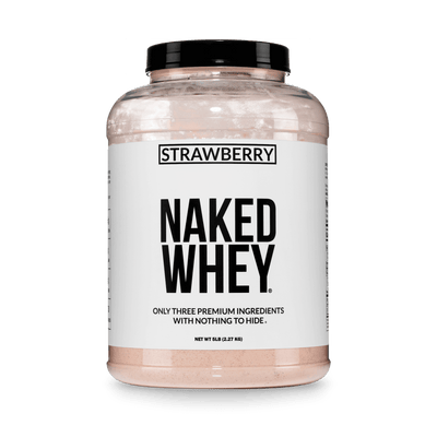 Strawberry Whey Protein Powder | Naked Strawberry Whey - 5LB
