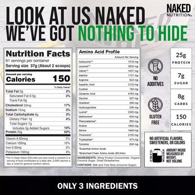 grass-fed whey protein shake strawberry