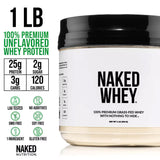 grass-fed whey protein powder unflavored pdp_featured Variant: 1LB