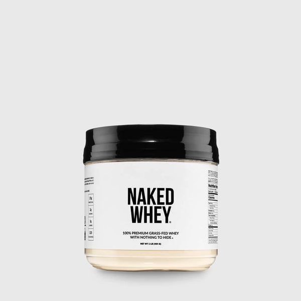 Grass Fed Whey Protein Powder | Naked Whey - 1LB