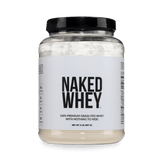 Proteína de suero de leche en polvo alimentada con pasto | Naked Whey - 2 libras
