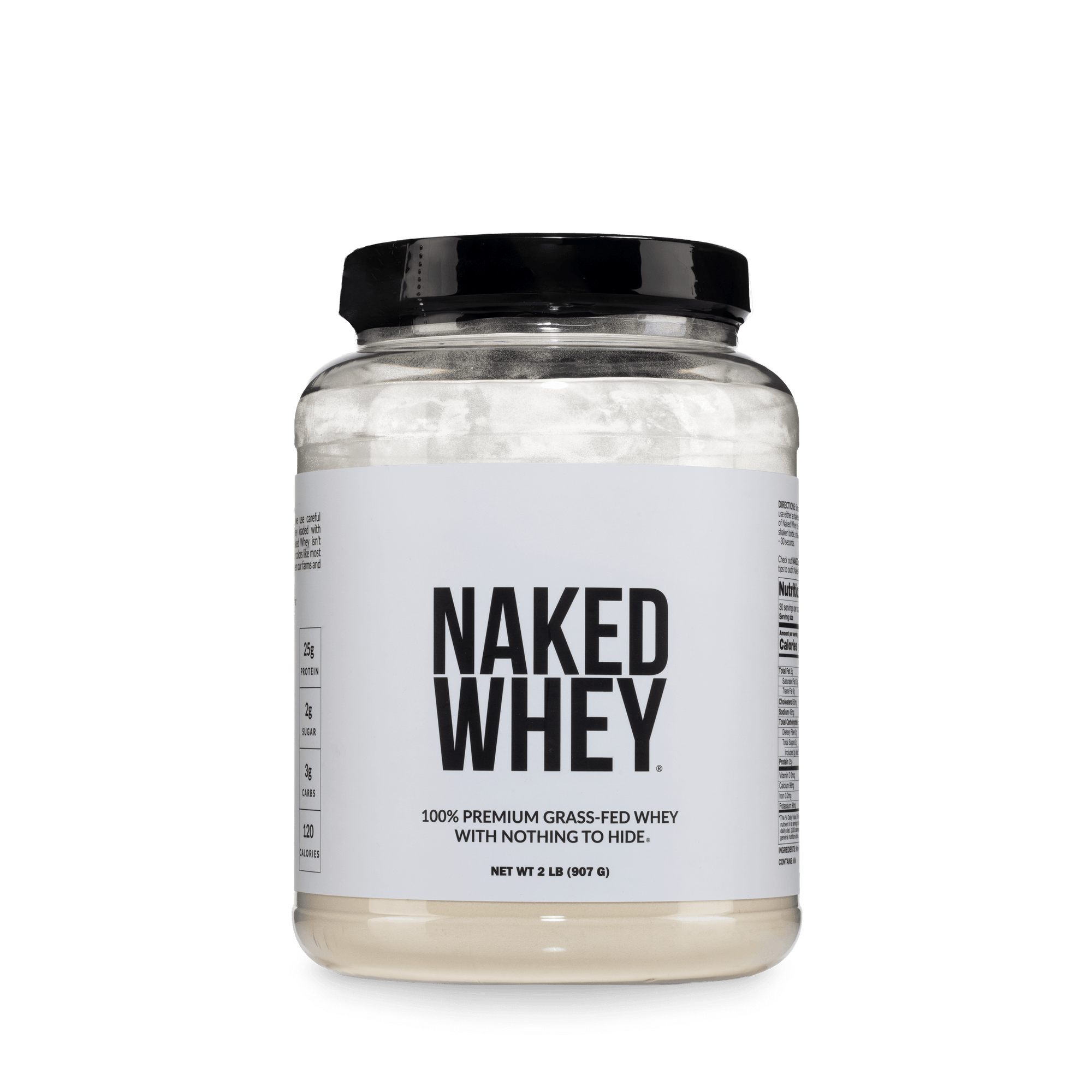 Grass Fed Whey Protein Powder | Naked Whey - 2LB