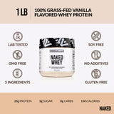 grassfed whey protein powder vanilla