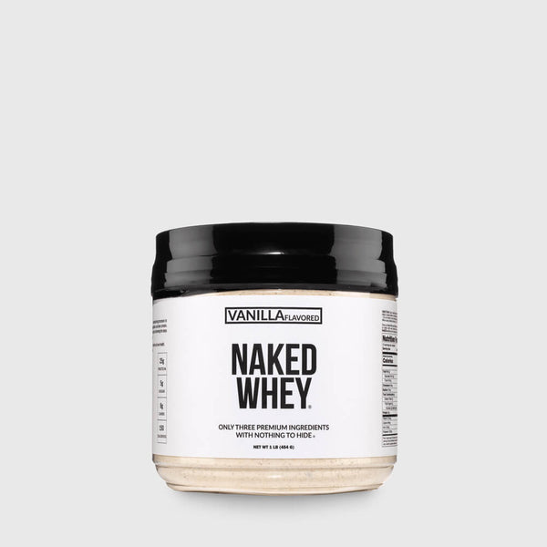 Vanilla Whey Protein Powder 1lb | Naked Vanilla Whey - 1LB