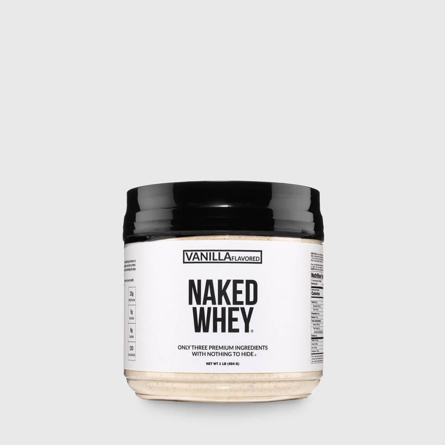Vanilla Whey Protein Powder 1lb | Naked Vanilla Whey - 1LB