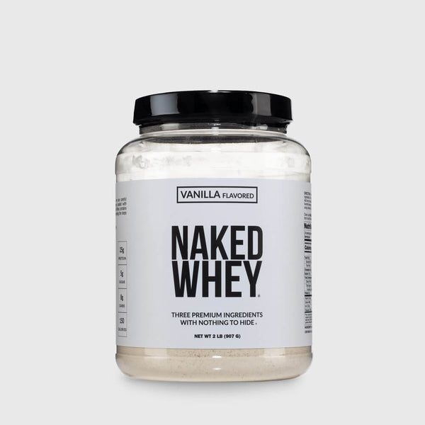 Vanilla Whey Protein Powder | Naked Vanilla Whey - 2LB