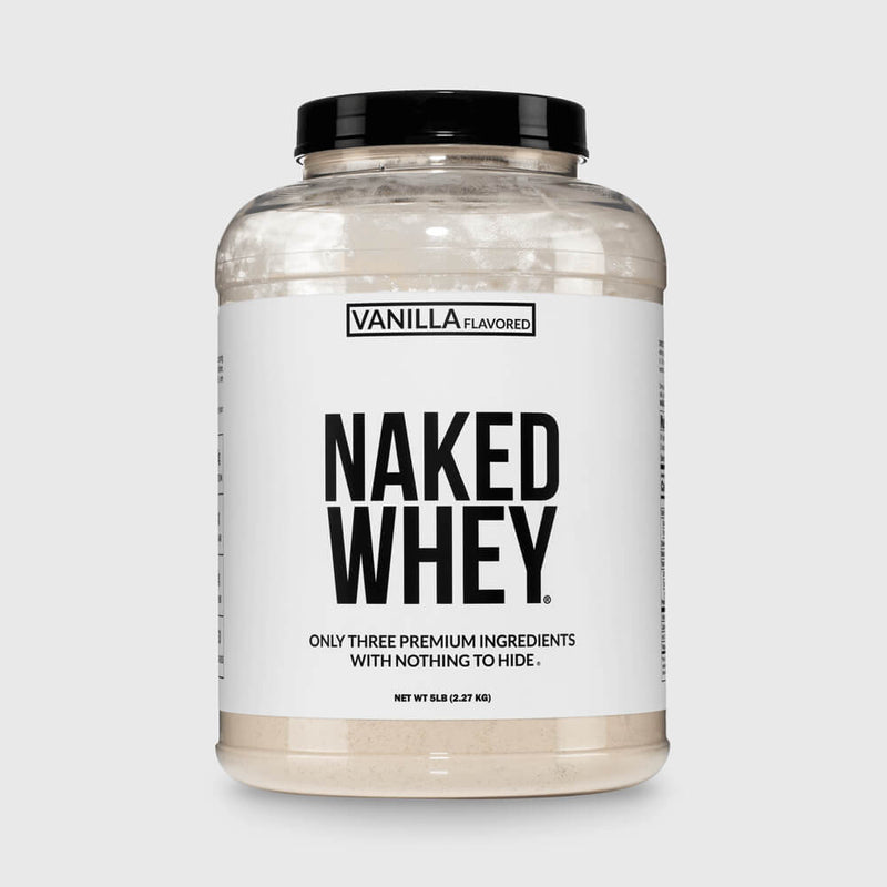 Vanilla Whey Protein Powder | Naked Vanilla Whey - 5LB