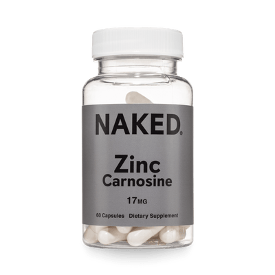 Daily Zinc Supplement | Naked Zinc Carnosine - 60 Capsules