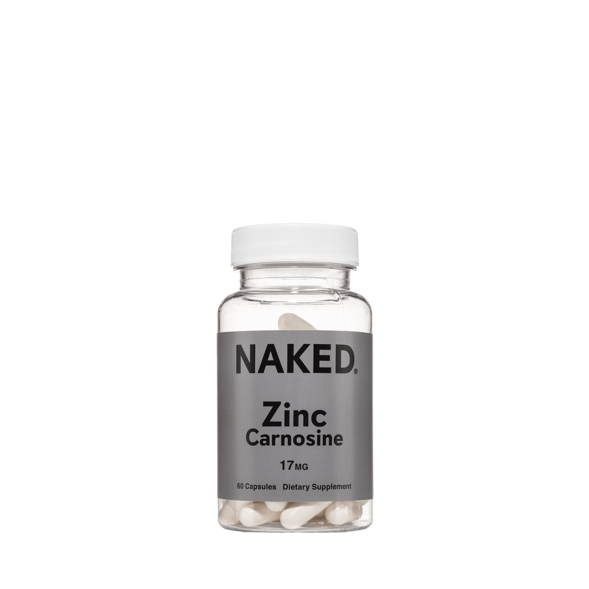 Daily Zinc Supplement | Naked Zinc Carnosine - 60 Capsules