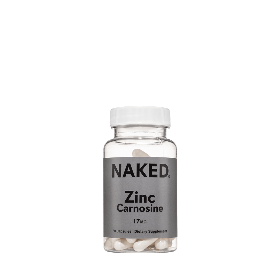 Daily Zinc Supplement | Naked Zinc Carnosine - 60 Capsules