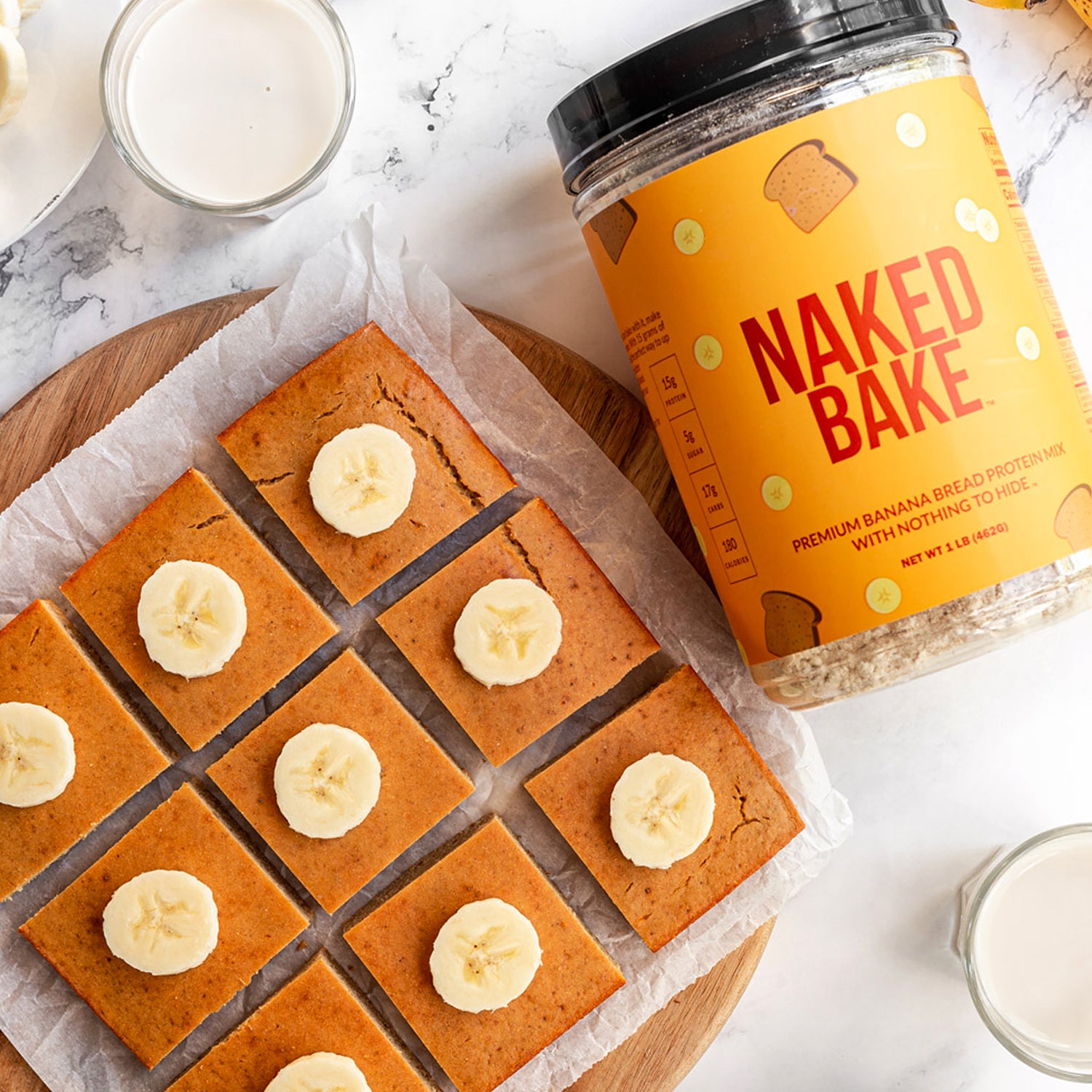 Protein Banana Bread Mix | Naked Bake – Naked Nutrition