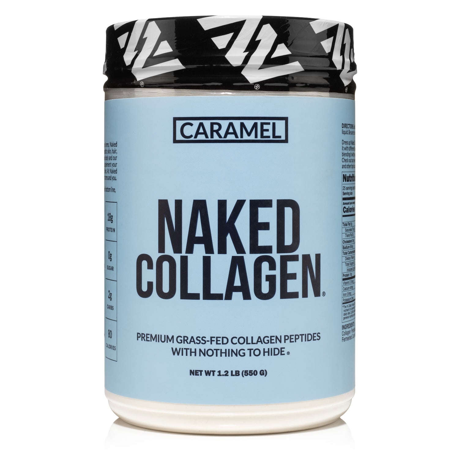 Caramel Collagen Peptides Powder | Naked Collagen - 1.2 LB