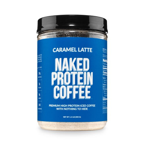 Caramel Latte Protein Iced Coffee | Naked Protein Coffee - 17 Servings
