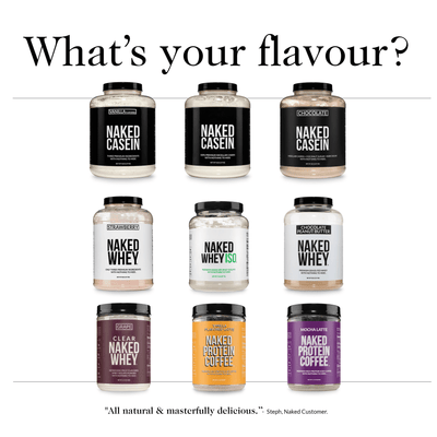 Proteína en polvo de caseína de vainilla | Naked Vanilla Casein 5LB