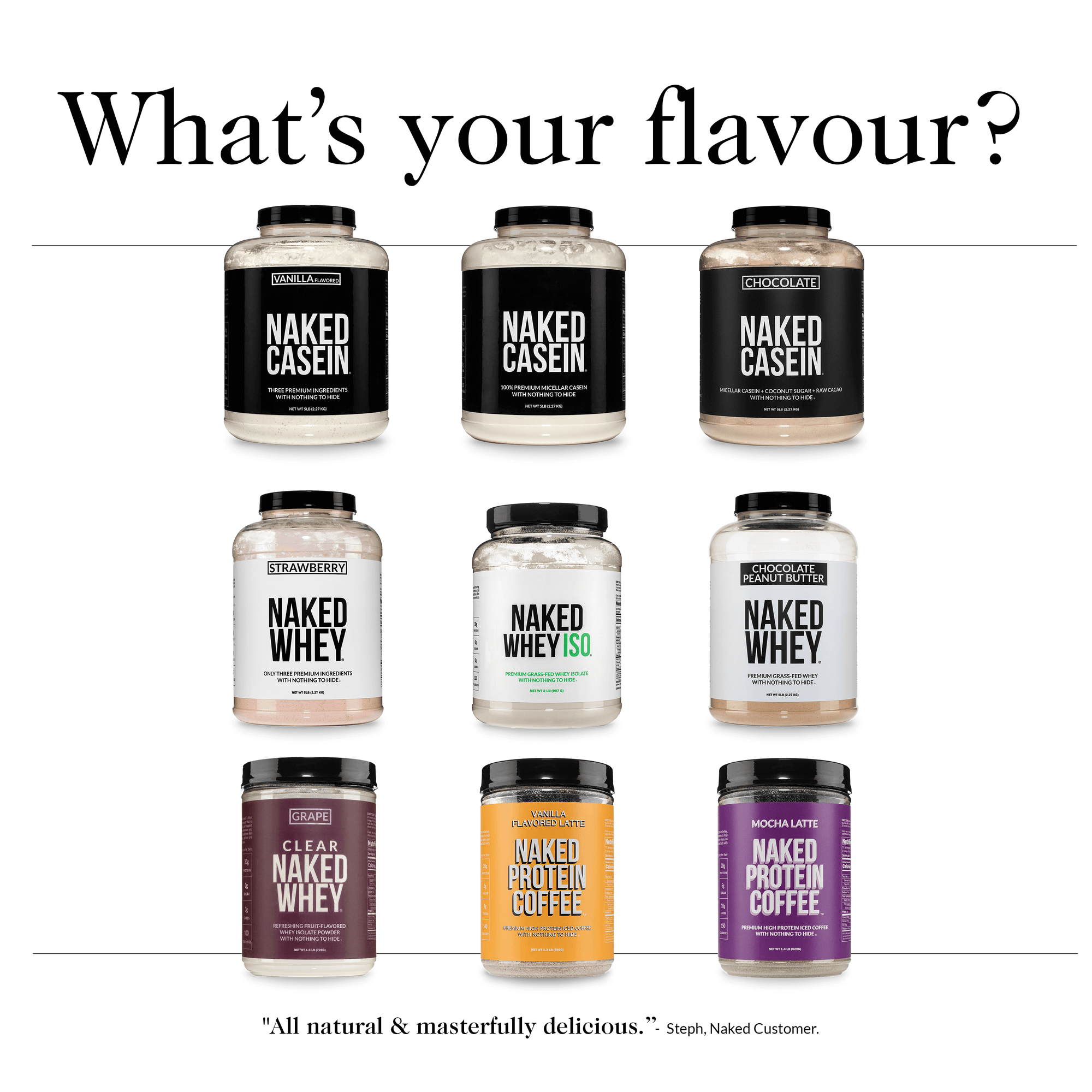 Chocolate Casein Protein Powder - 5LB