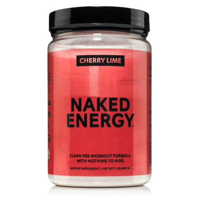 Cherry Lime Pre Workout Supplement | Naked Energy - 30 Servings