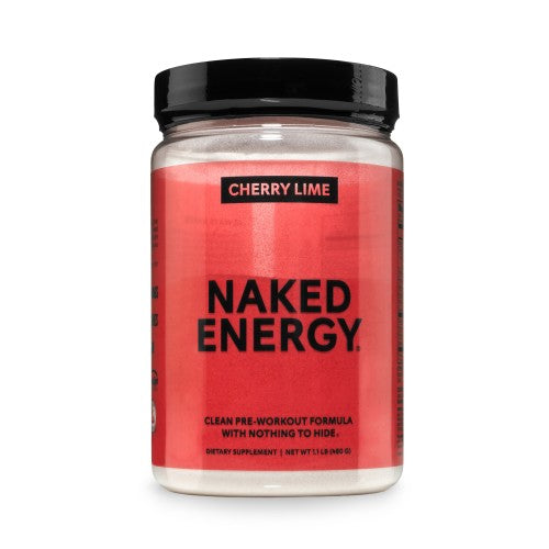 Cherry Lime Pre Workout Supplement | Naked Energy - 30 Servings
