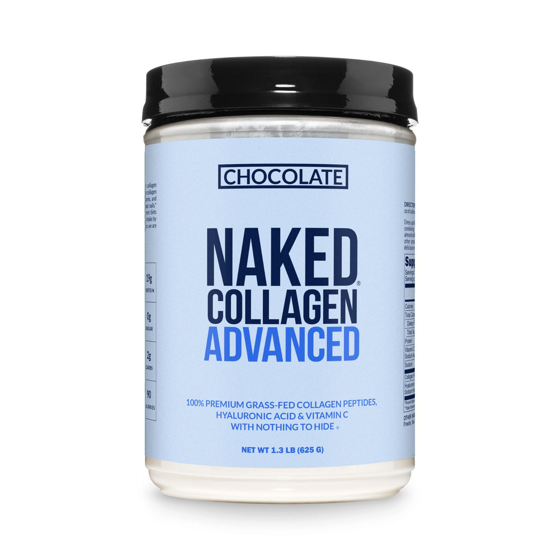 chocolate advance collagen gmo-free no-additives gluten-free