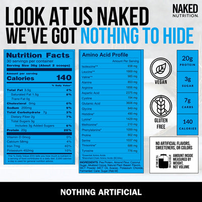 coconut almond protein shake