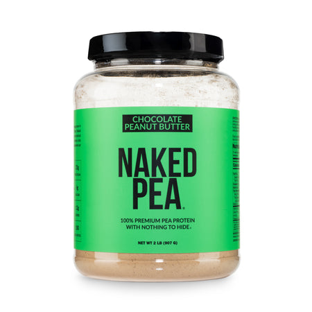 Chocolate Peanut Butter Pea Protein Powder | Naked Pea - 2LB